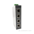 Mini Industrial 5 Port RJ45 Switch Ethernet de 100 Mbps